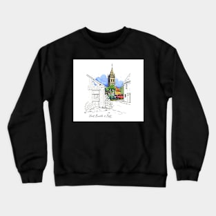 Saint Baudille et Pipet, France Crewneck Sweatshirt